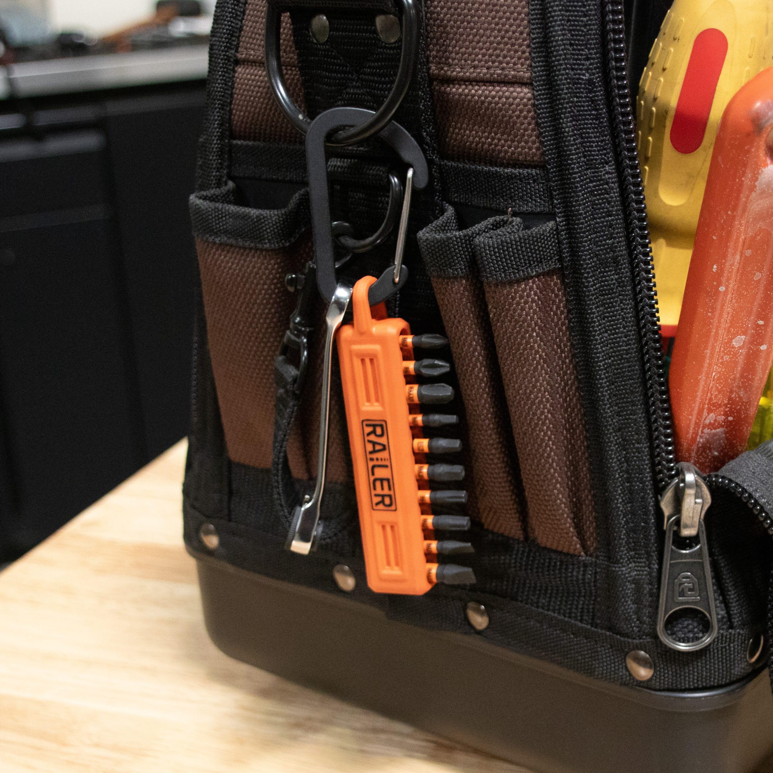 Railer Double Ended 1/4" Hex Mini Bit Ratchet | Industrial Strength Ratcheting Screwdriver with 5/16" Wrench - Image 5