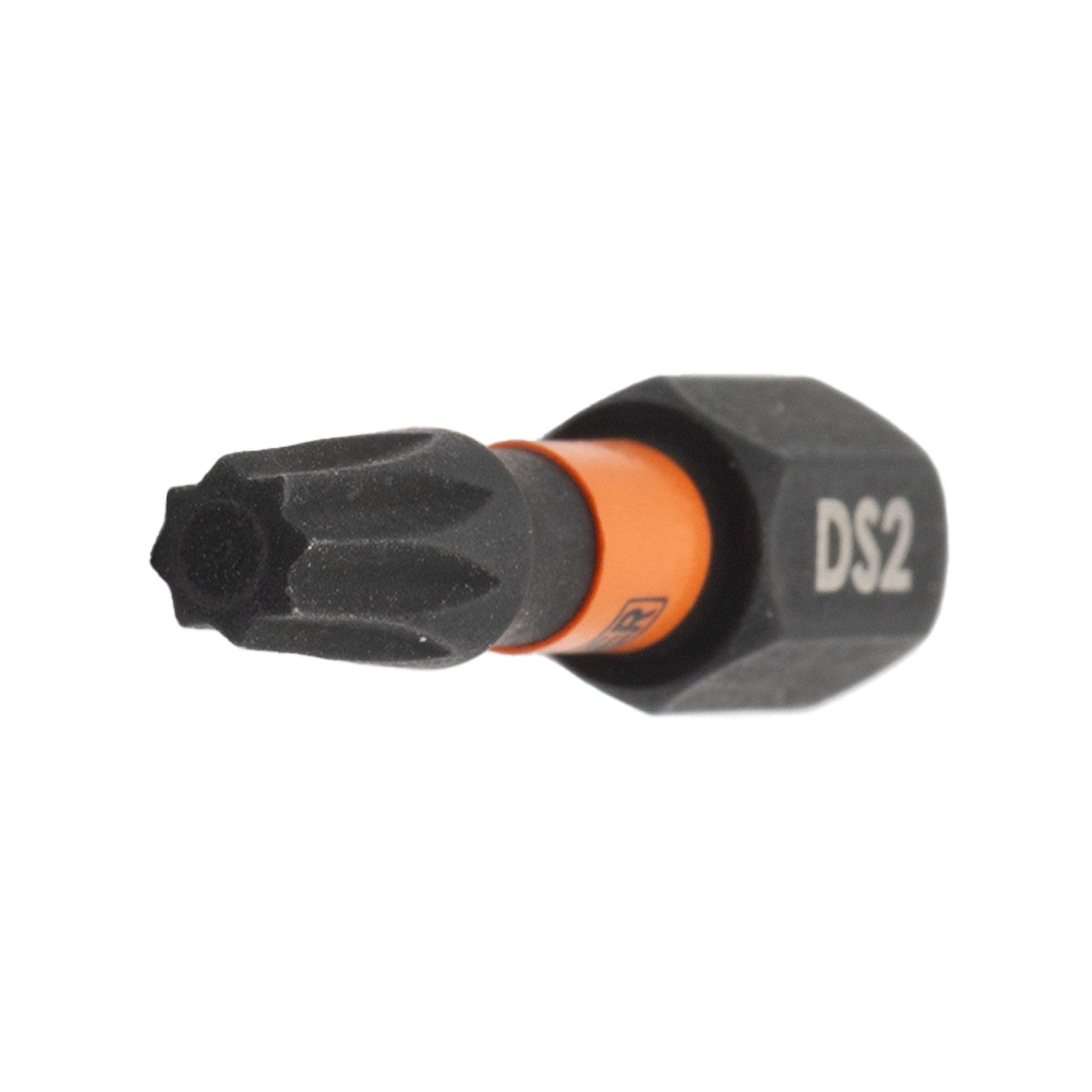 Railer Double Square 8 Point Star Bit Set - Premium S2 Steel 1 Inch Impact Driver 5-Piece 8 Spline Double Square Bit Set With A Tool Storage Bit Holder & Carabiner - Image 5