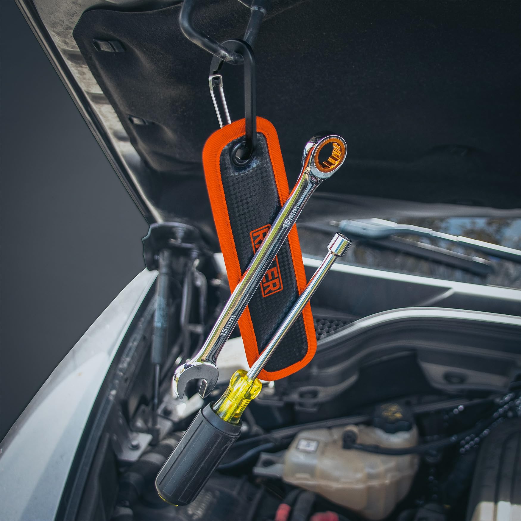 Railer Magnetic Tool Mat for Mechanics & Magnetic Pad for Tools – Flexible Magnet Mat & Magnetic Tool Pad. Heavy Duty Magnetic Work Mat. Non-Slip Magnetic Mats & Pads for Auto Repair - Image 8