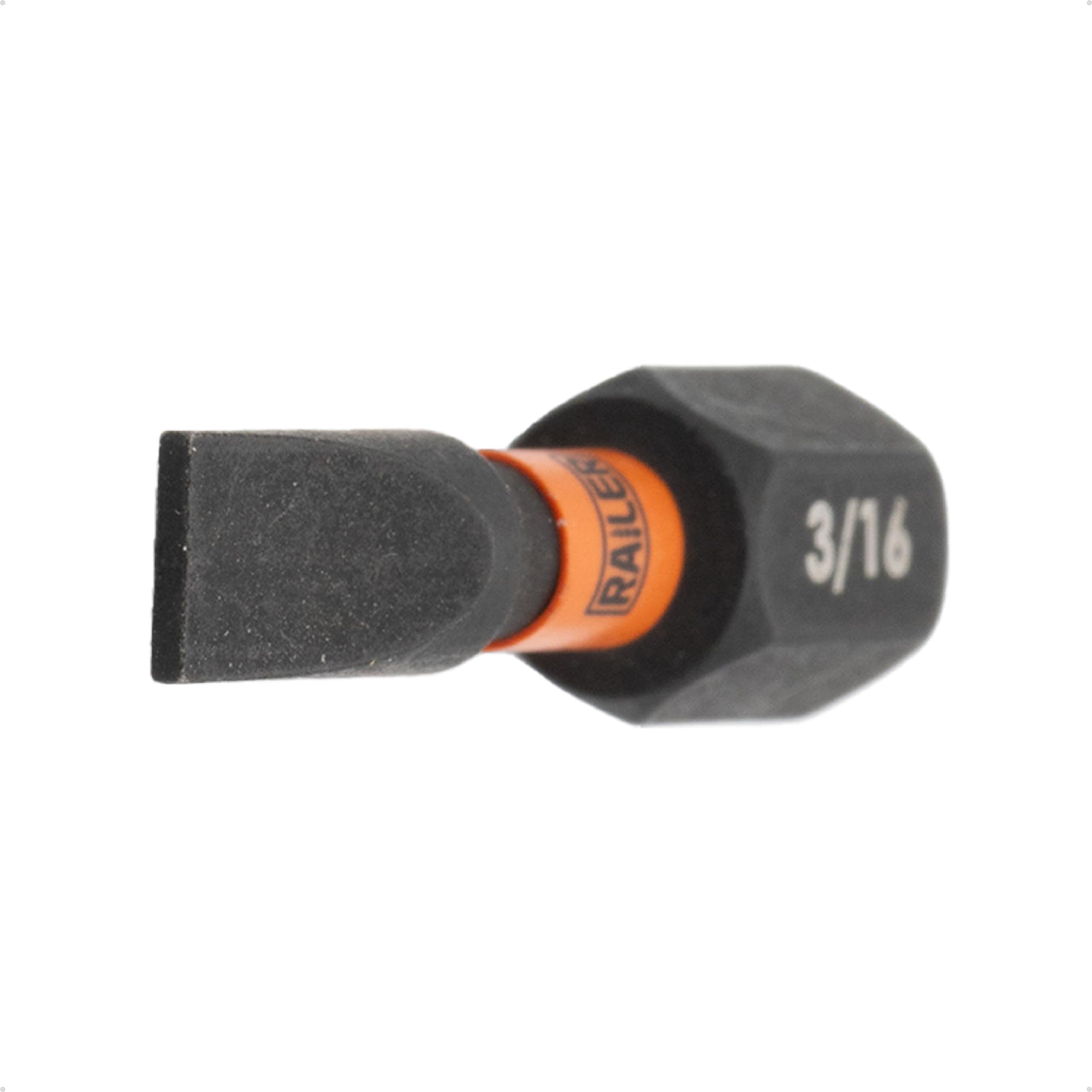 Screwdriver Bit Set - Railer 10PC S2 Steel 2" Phillips & Slotted Flat Head Impact Driver Bit Set With A Tool Storage Bit Holder & Carabiner - Image 5