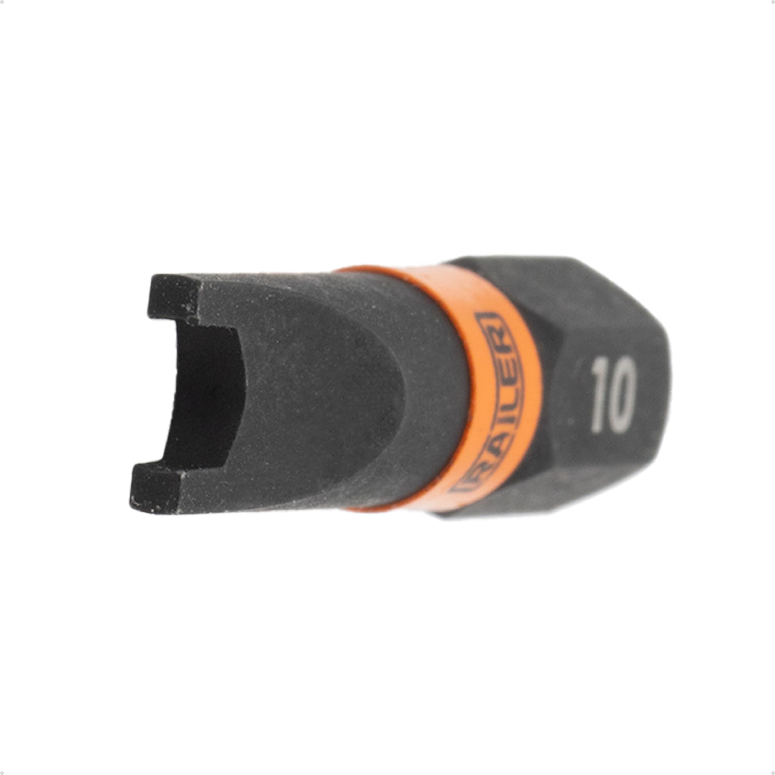 Spanner Screwdriver Bit Set - Railer 5PC S2 Steel 2" Spanner Snake Eyes Impact Driver Bit Set With A Tool Storage Bit Holder & Carabiner - Image 5